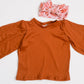 Burnt Orange Bellamy Top