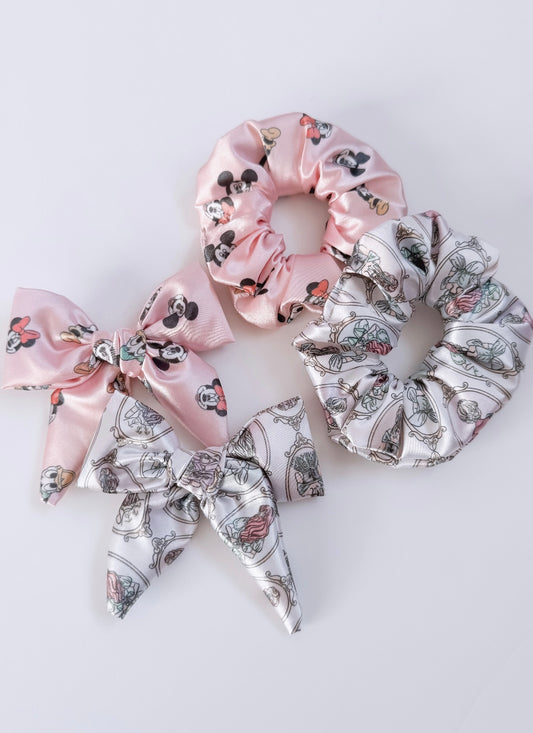 Magical Satin Bow or Scrunchie