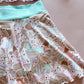 Pink Cupcake Birthday Puff Sleeve Skirt Set