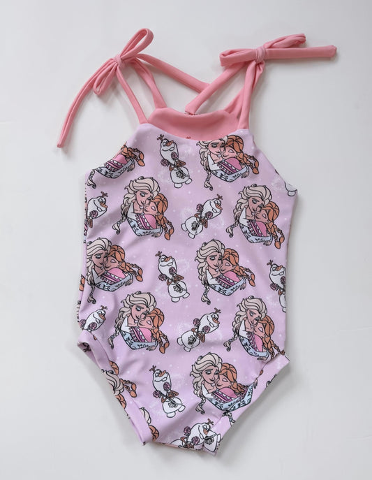 Ice Princess Tie Strap Swimsuit