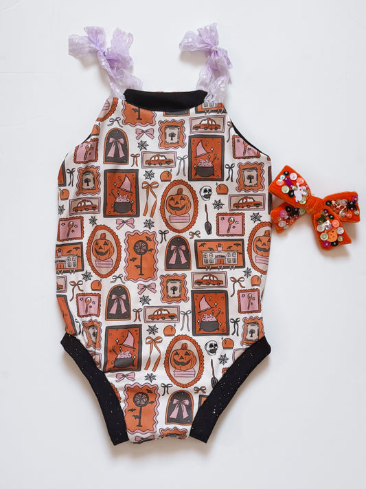 Halloween Town Tie-Strap Leo