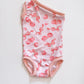 Cherry Bow One Shoulder Leo