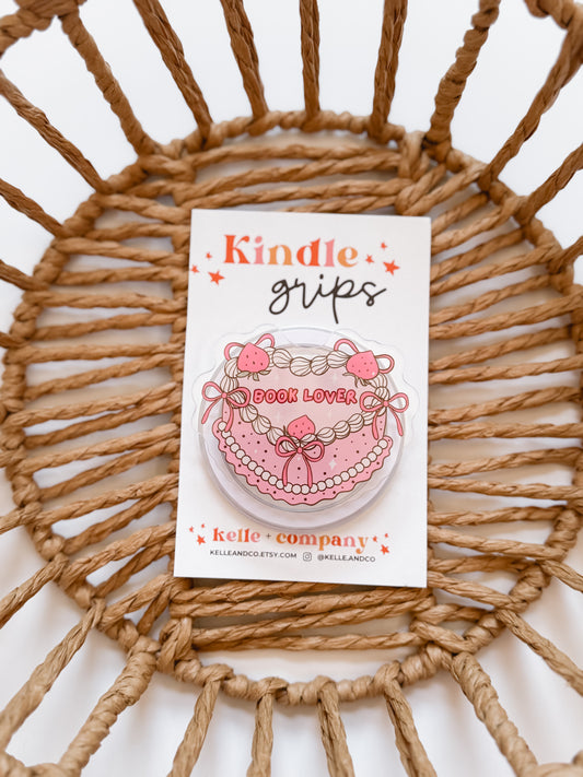 Book Lover Cake E-reader Grip