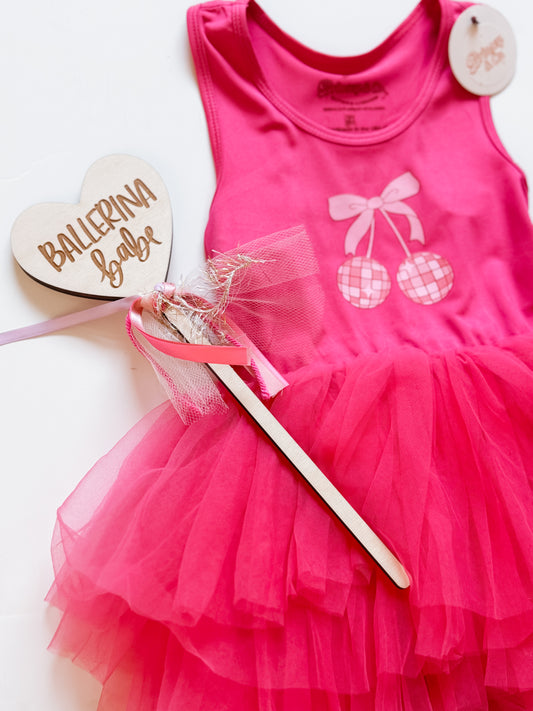 Ballerina Babe Wooden Wand