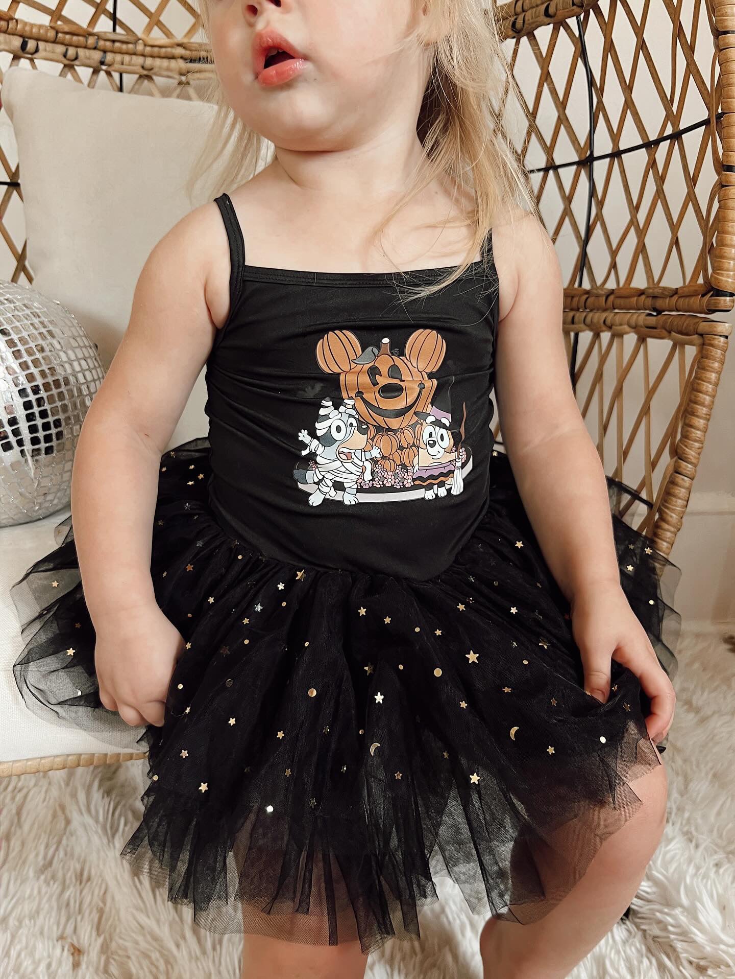 Spooky Pups Tutu Dress