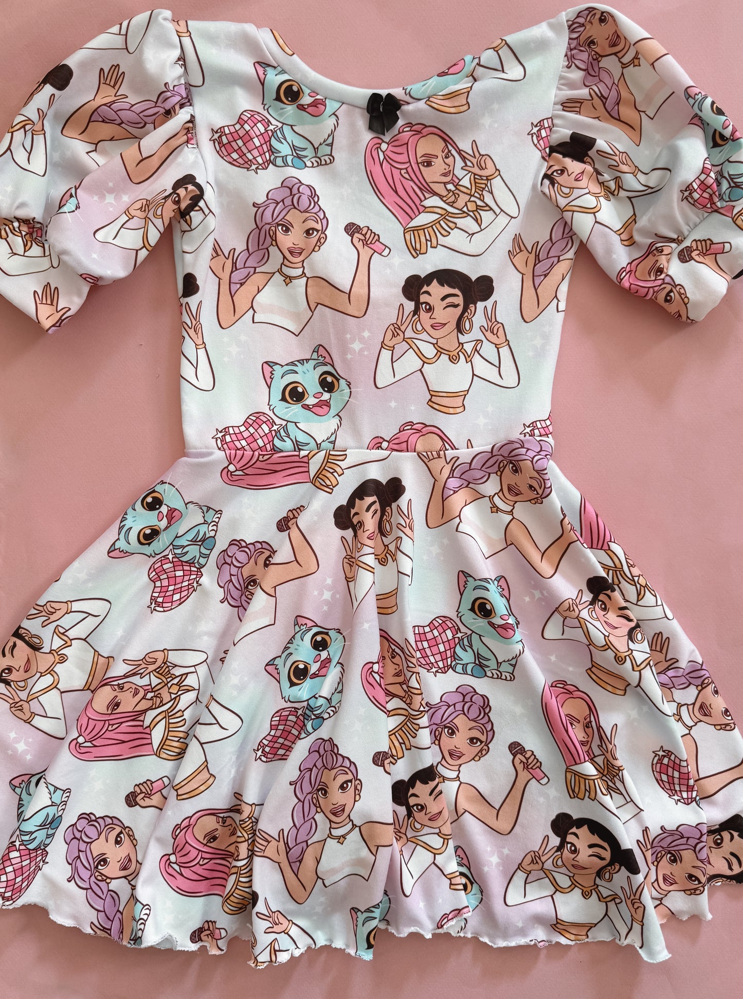 K-Pop For The Fans Puff Sleeve Dress