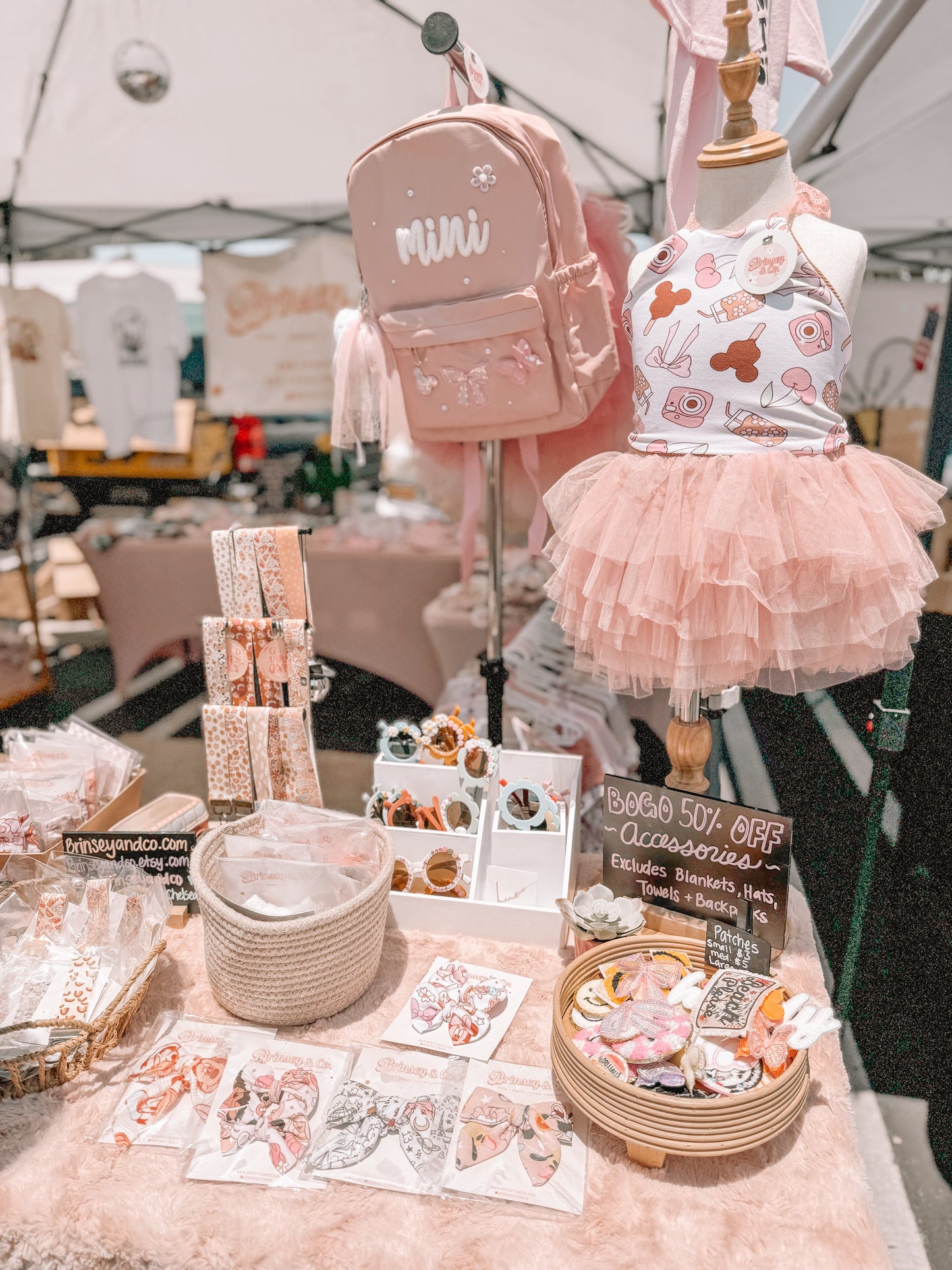 Custom Pink Girly Backpack