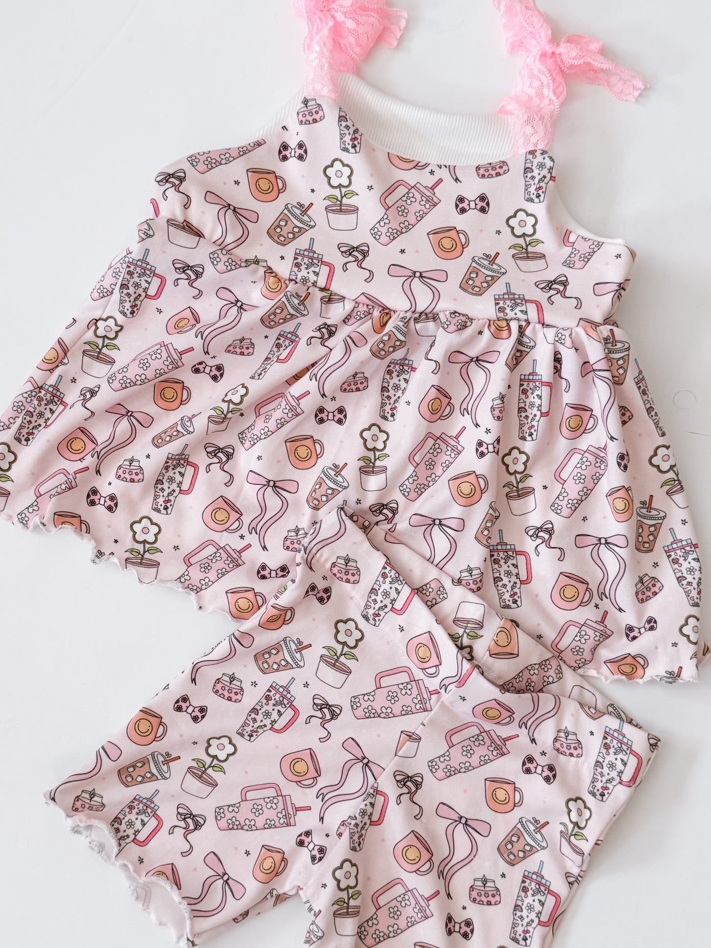 Just Girly Things Peplum Set