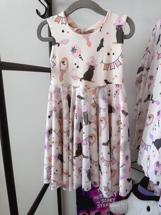 Exclusive Whimsical Binx Open Back Dress
