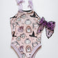 Coquette Halloween Tie-Strap Leo