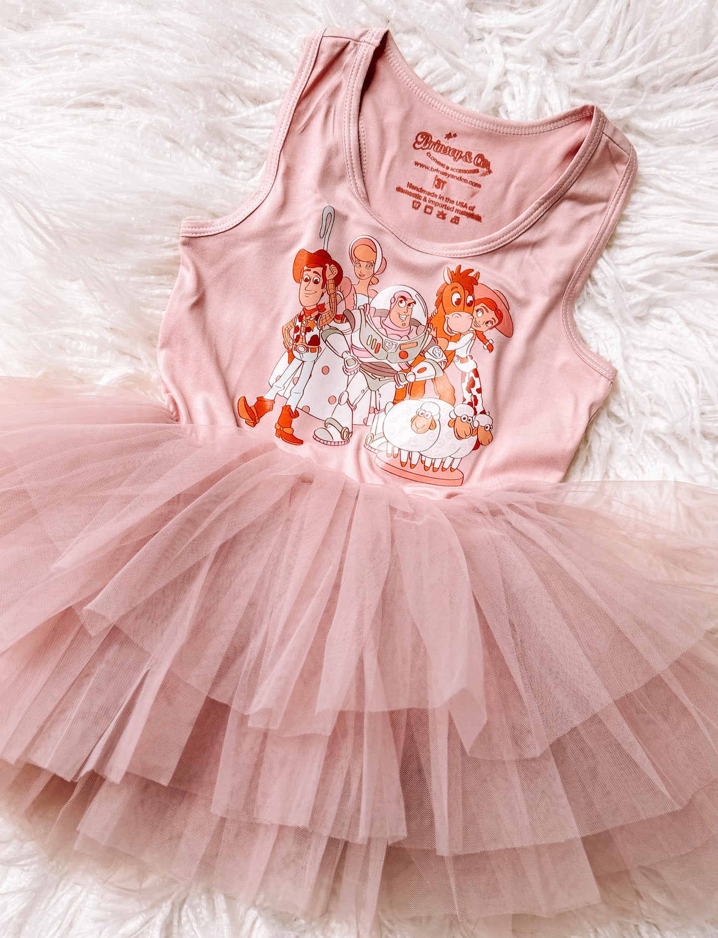 Cowboy Toys Tutu Dress