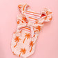 Palms + Stripes Reversible One Piece (RTS)