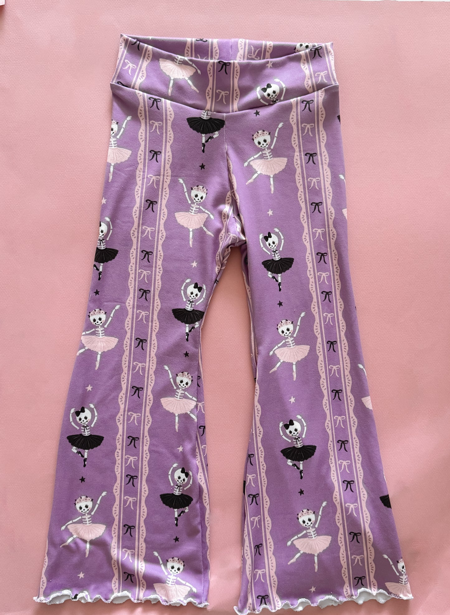 Skeleton Ballerina Flares