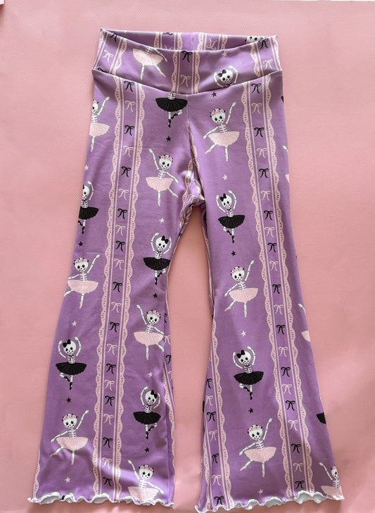 Skeleton Ballerina Flares