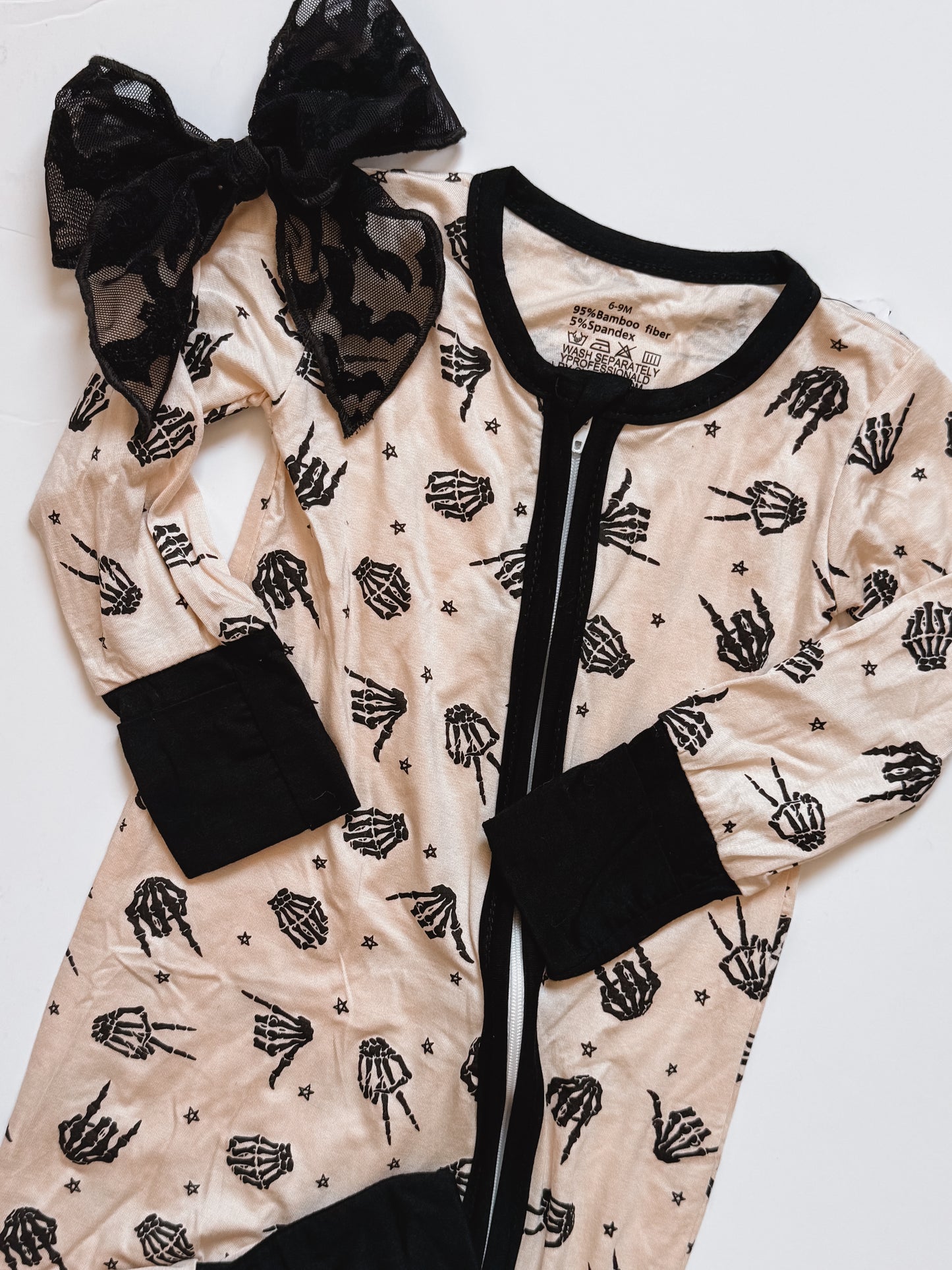 Skeleton Hands Bamboo Zippys (RTS)