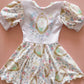 Ice Queen Puff Sleeve Skirted Leo
