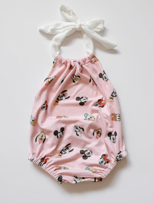 Pink Magical Friends Bubble Romper