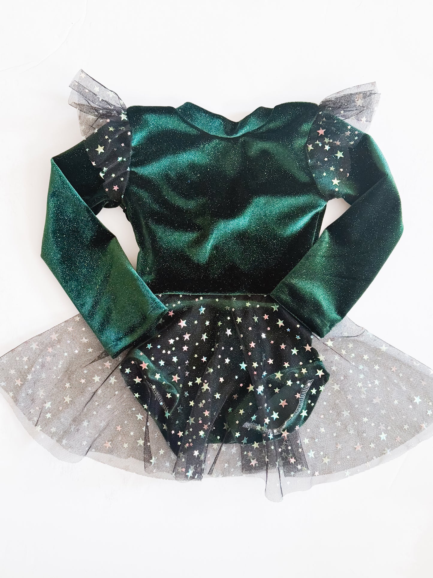 Wicked Witch Velvet Skirted Leotard