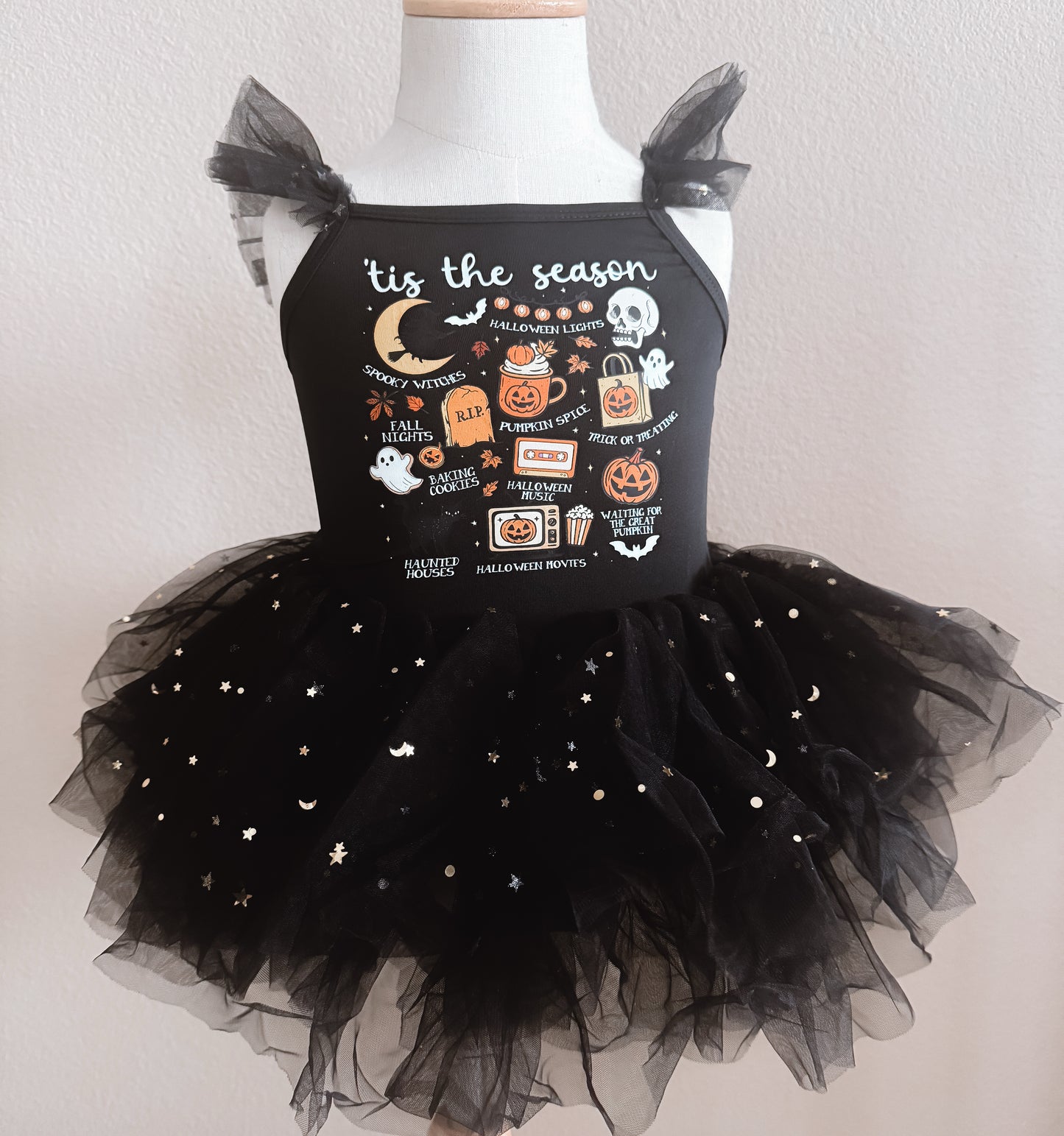 Tis the Season Halloween Tutu Dress