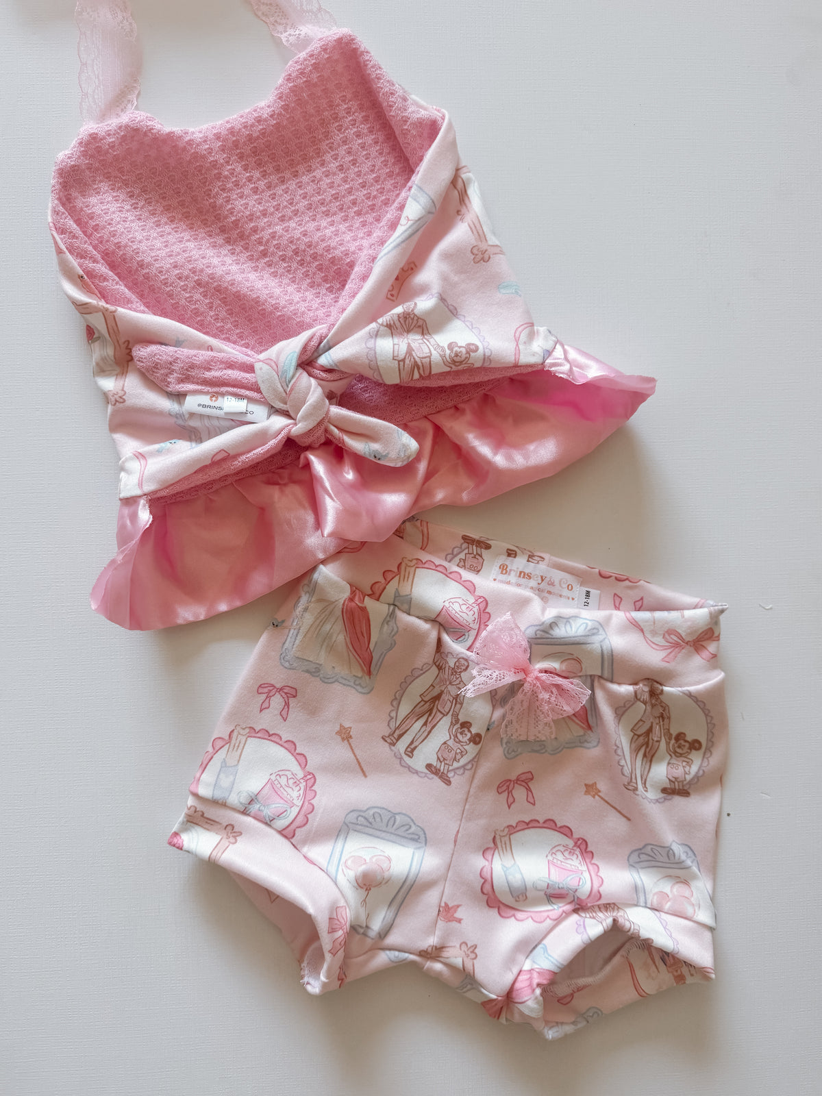Pink Park Halter Lounge Set