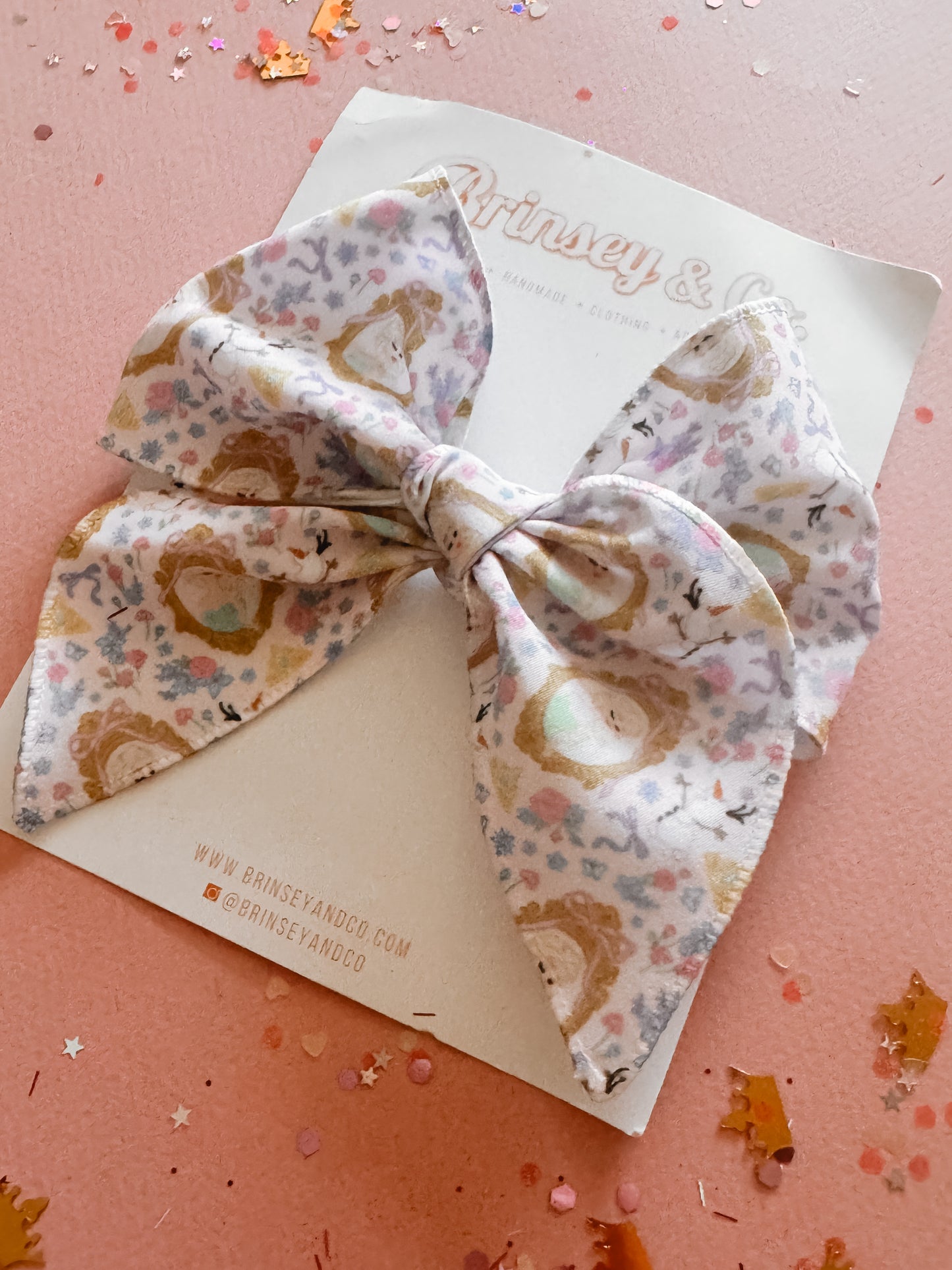 Ice Queen Elsa Fable Bow