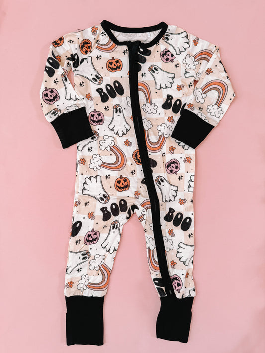 Groovy Halloween Bamboo Zippys (RTS)