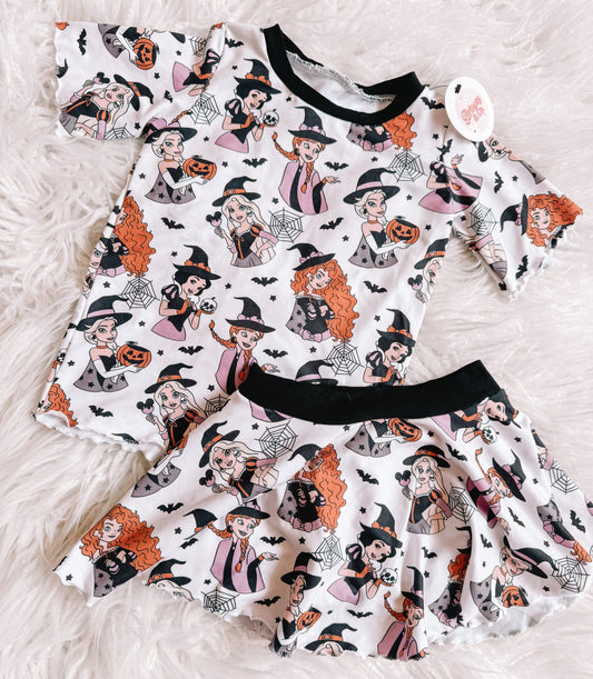 Princess Witch Skirted Set
