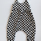 Black + White Checker Jumper