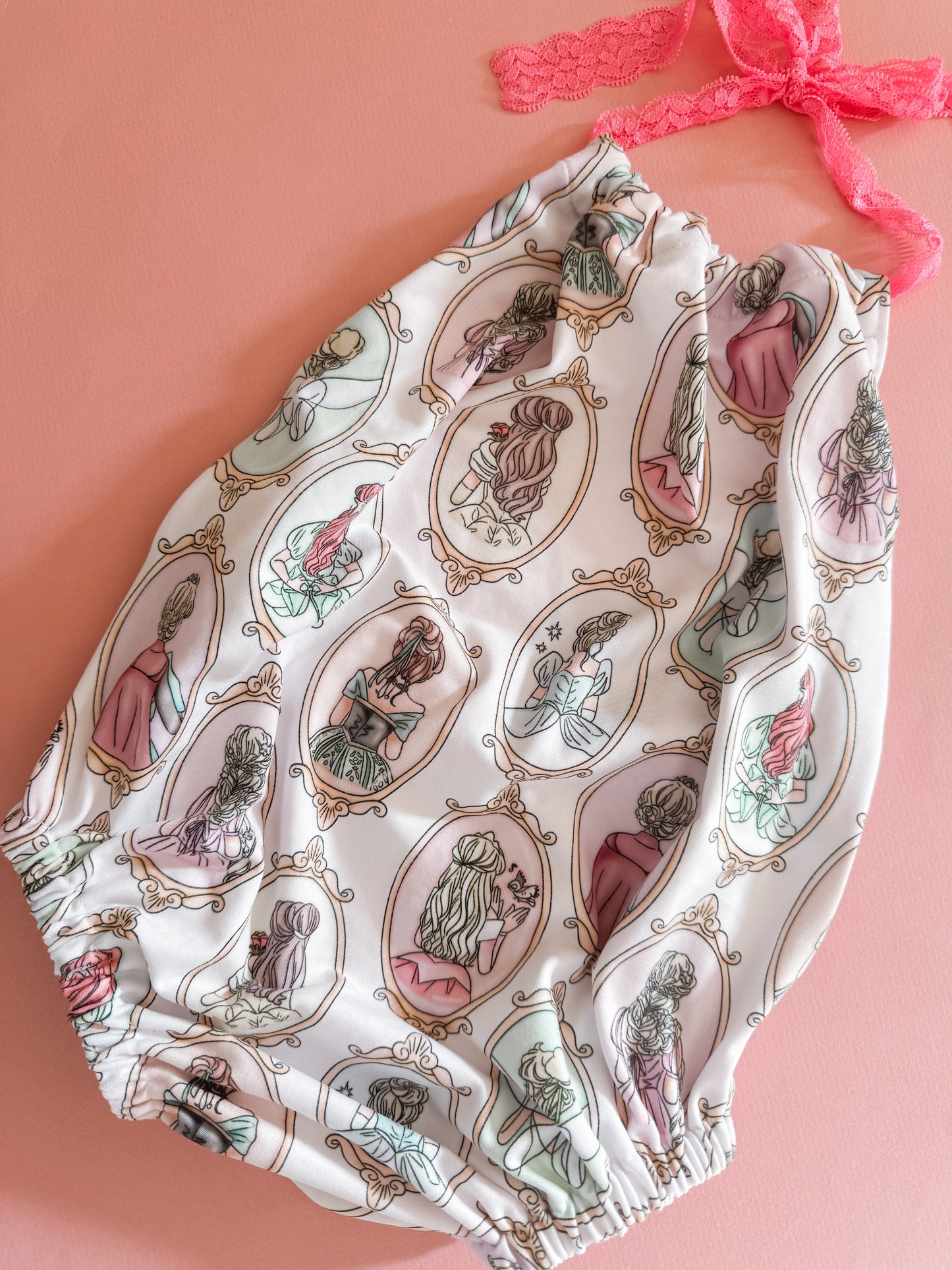 Vintage Princess Bubble Romper