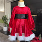 Velvet Santa Dress