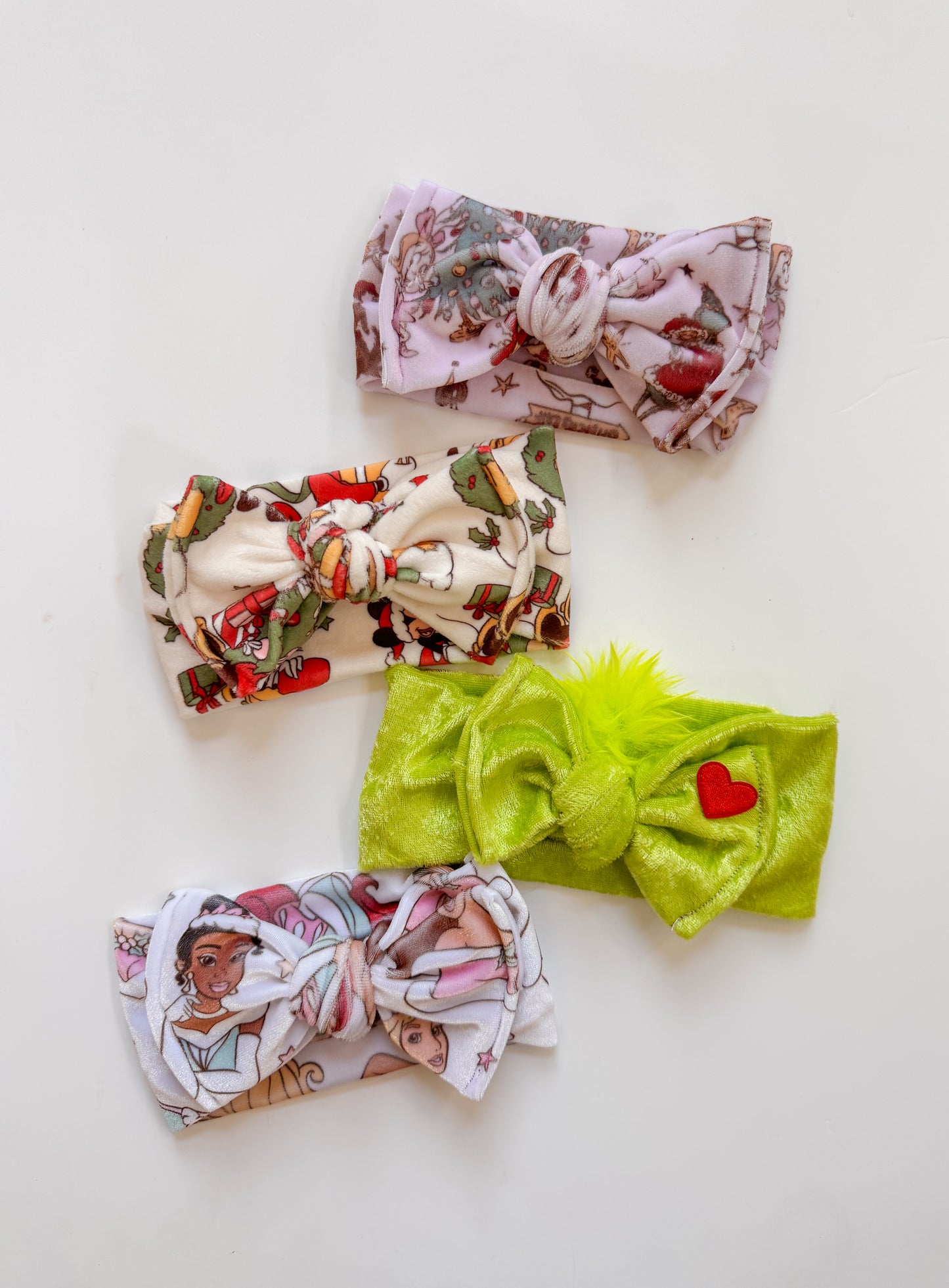 Christmas Collection Headwraps & Piggie Sets (RTS)