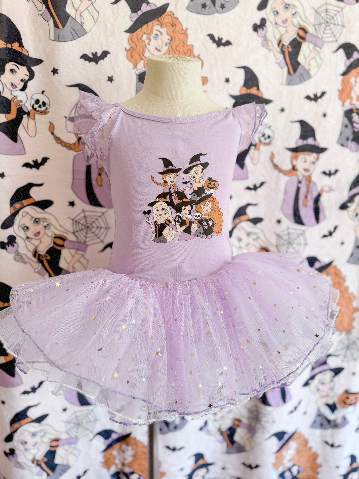 Princess Witch Tutu Dress