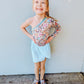 Daisy Heeler One Shoulder Long Sleeve Leo