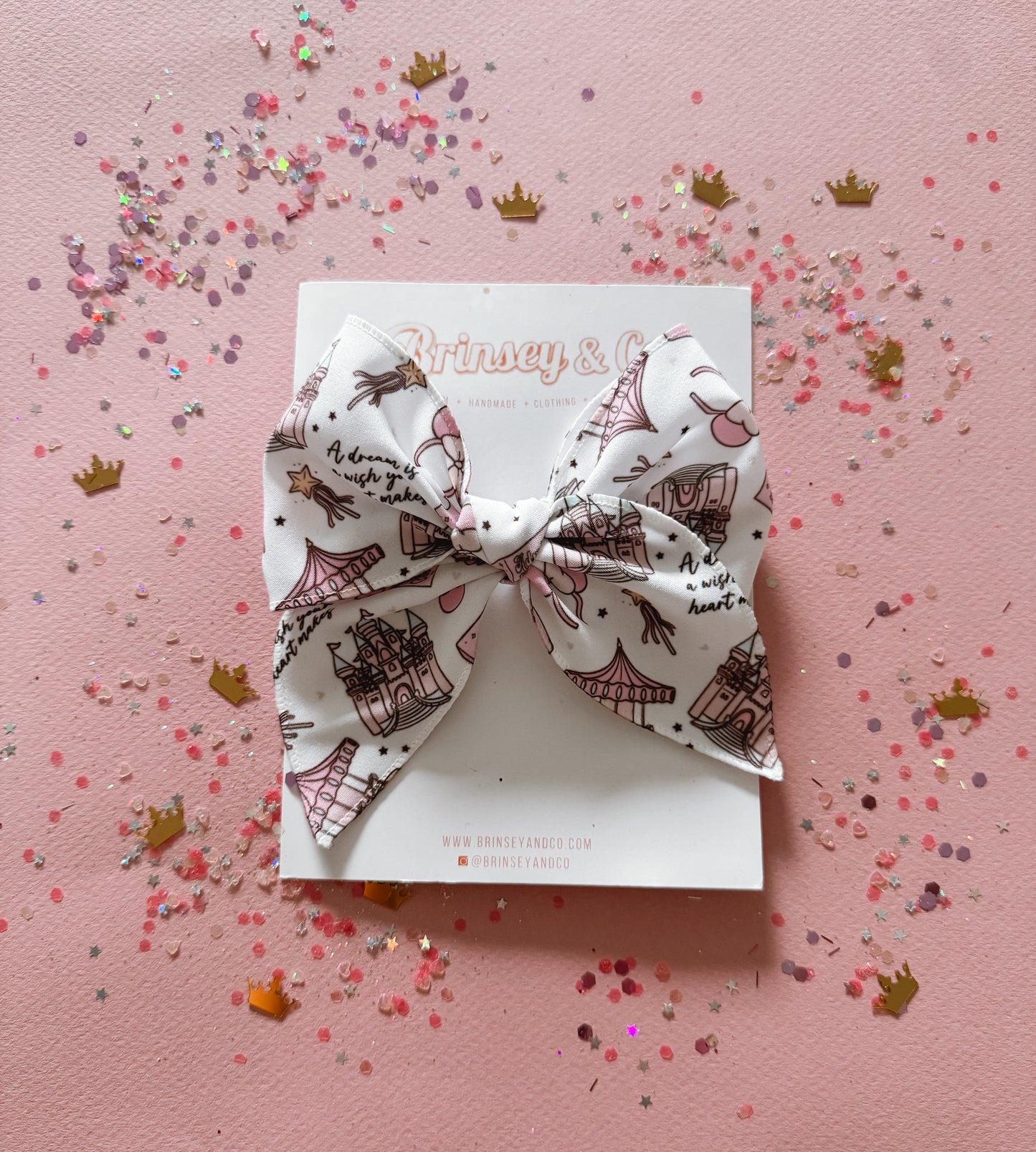 Exclusive Pastel Castle Fable Bow