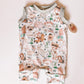 Cowboy Friends Tank Romper