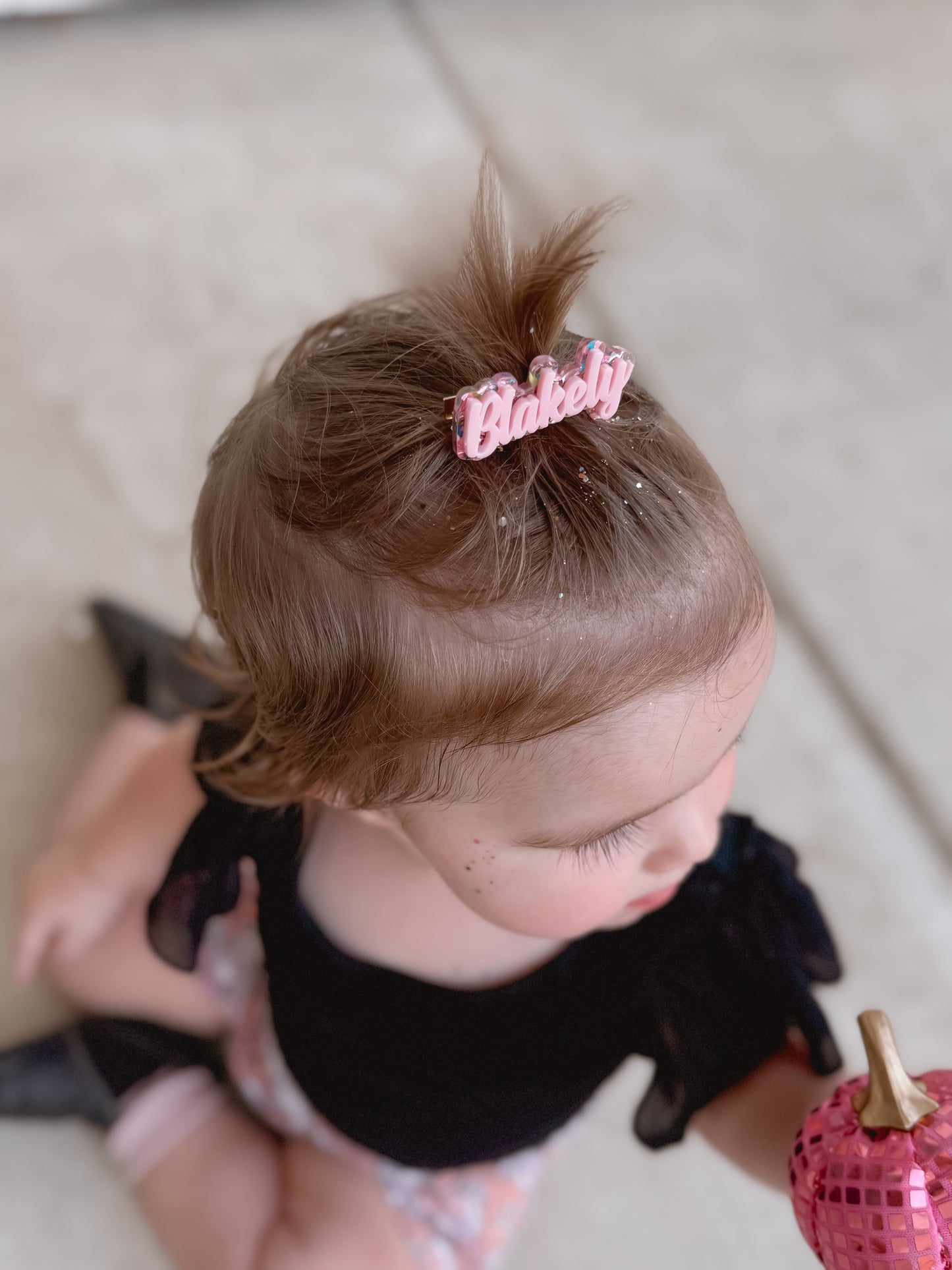 Custom Name Hair Clip