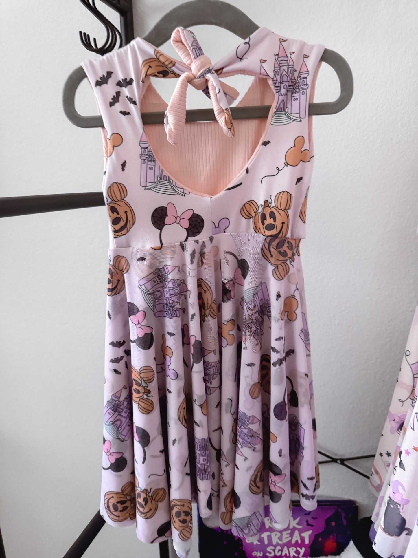 Exclusive Magical Halloween Castle Open Back Dress