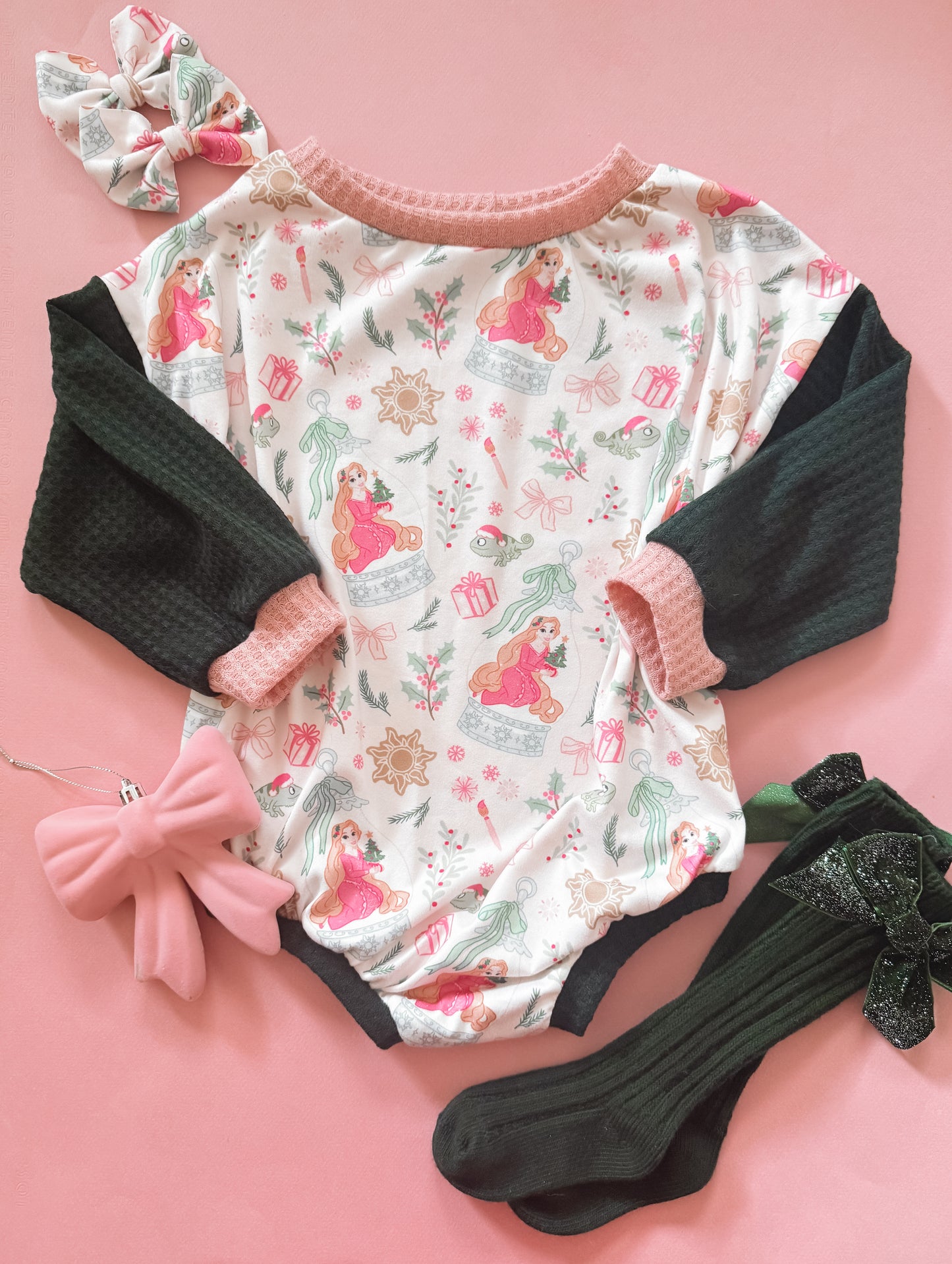 Tangled in Tinsel Sweater Romper