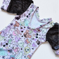 Monsters at the Park Puff Sleeve Leotard