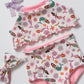 Whimsical Mermaids + Pink Reversible Cami Bikini