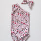 Pink Swiftie One Shoulder Swimsuit