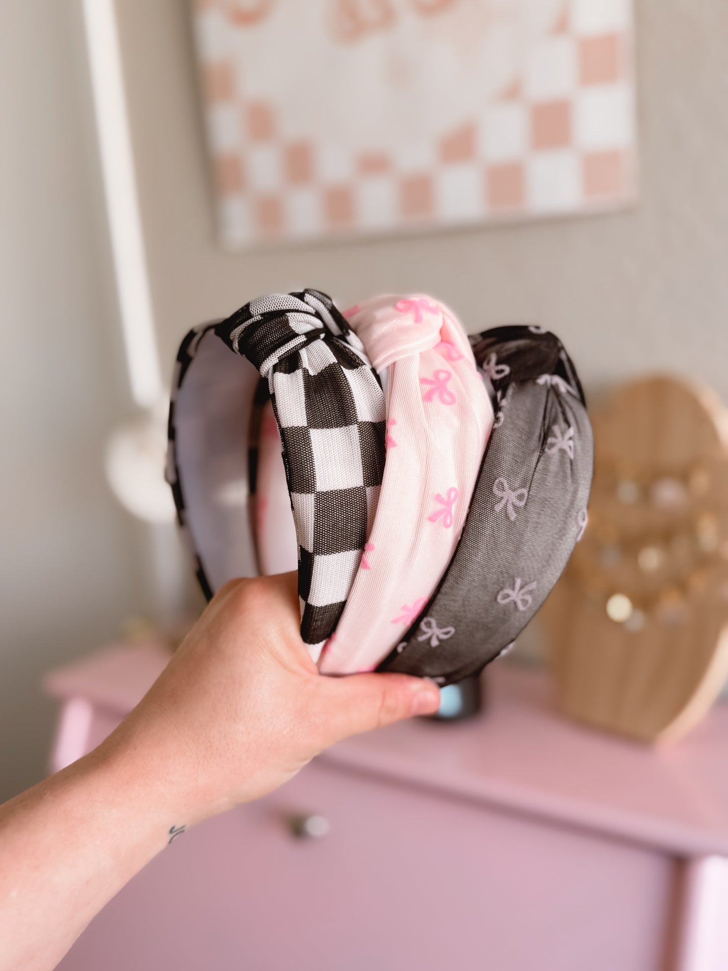 Mesh Knotted Headband