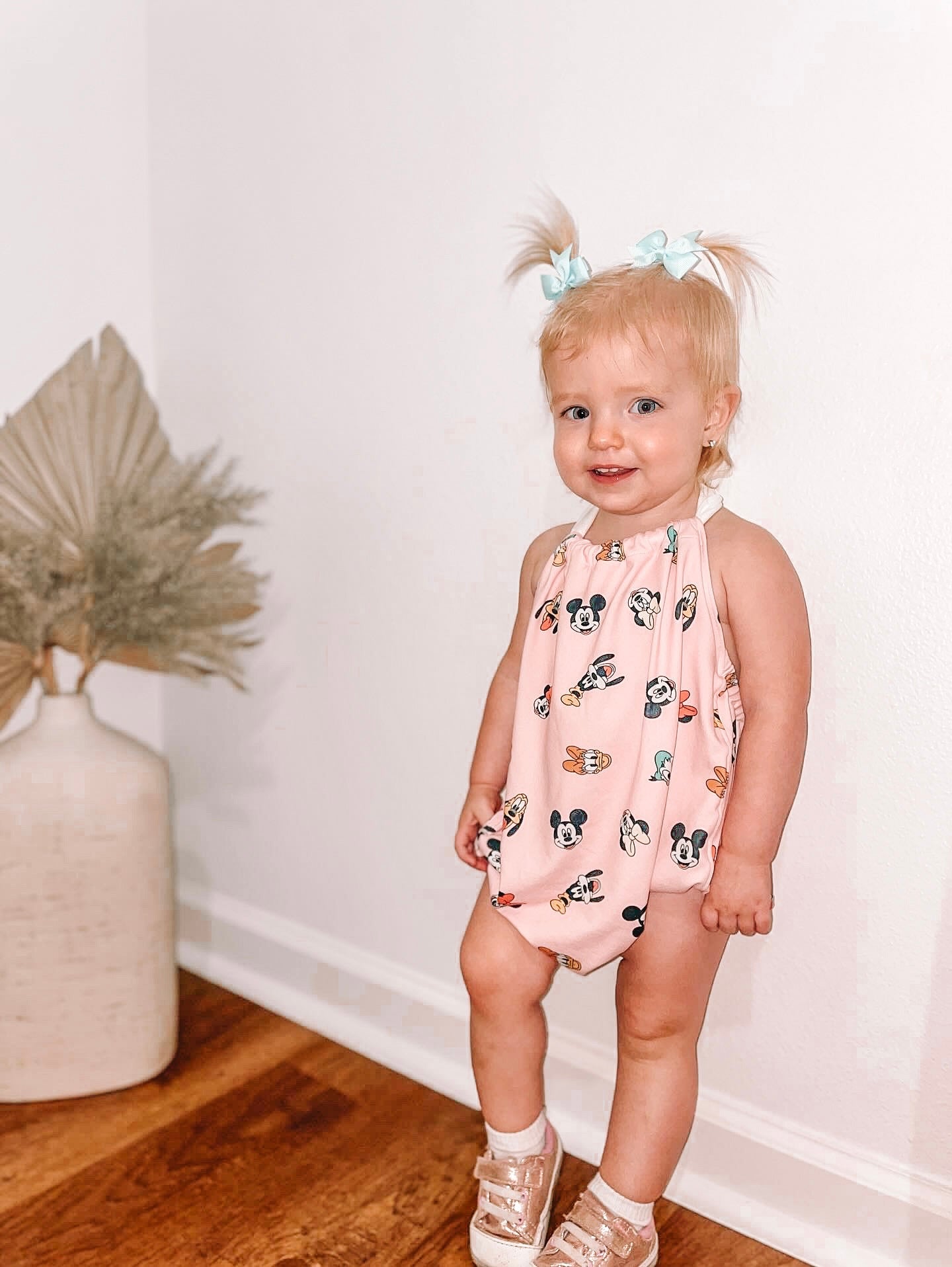 Pink Magical Friends Bubble Romper