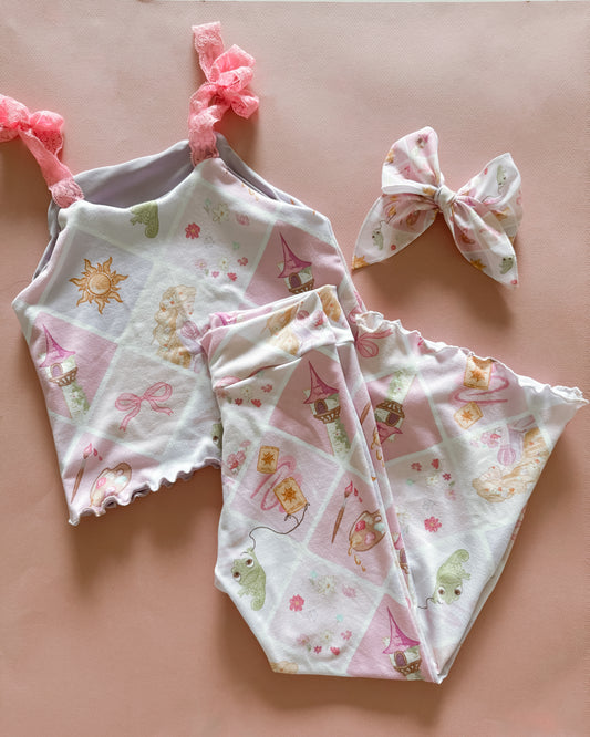 Lantern Princess Cami Flare Set