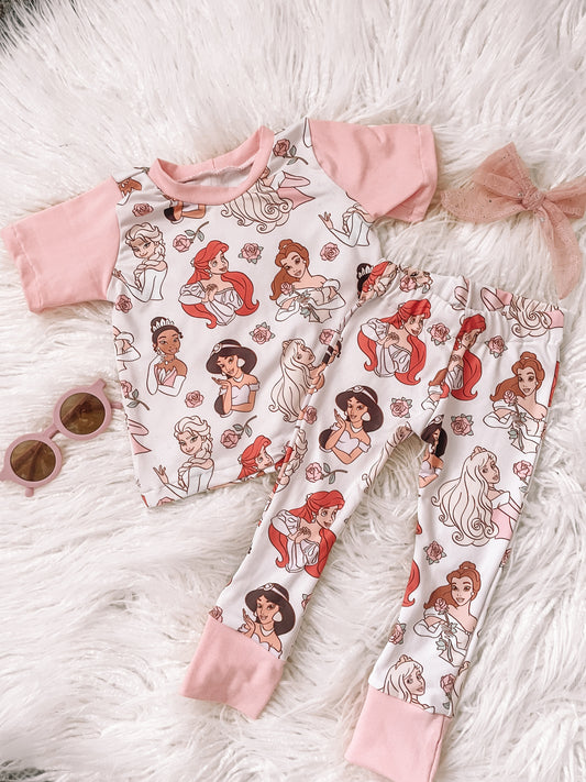 Pastel Princess Leggings Lounge Set