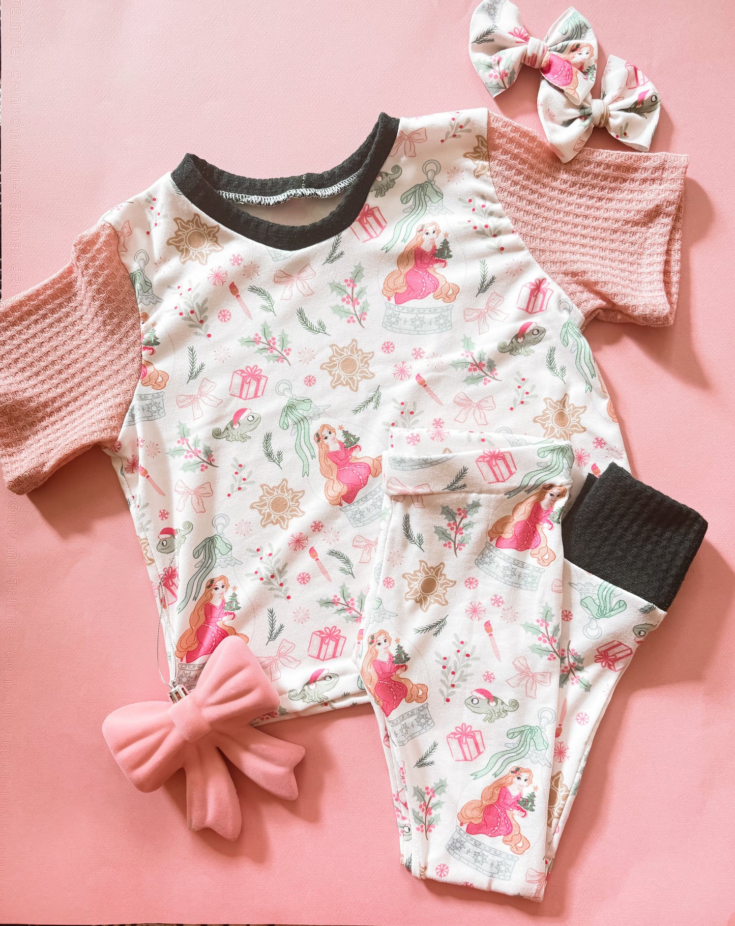 Tangled in Tinsel Pajama Set