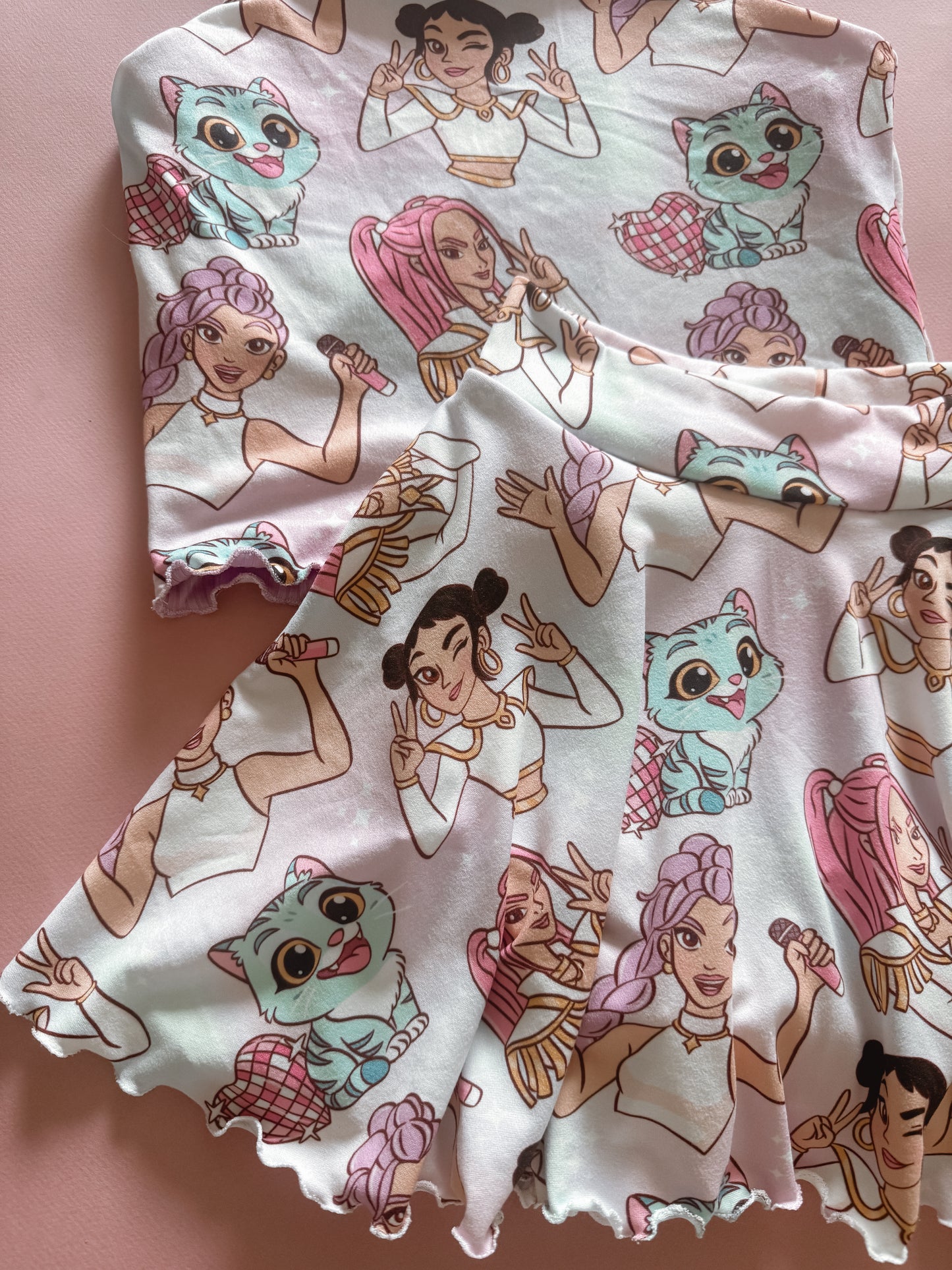 K-Pop For The Fans Cami Skirt Set