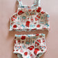 America’s Sweetheart + Patriotic Picnic Reversible Cami Bikini (RTS)