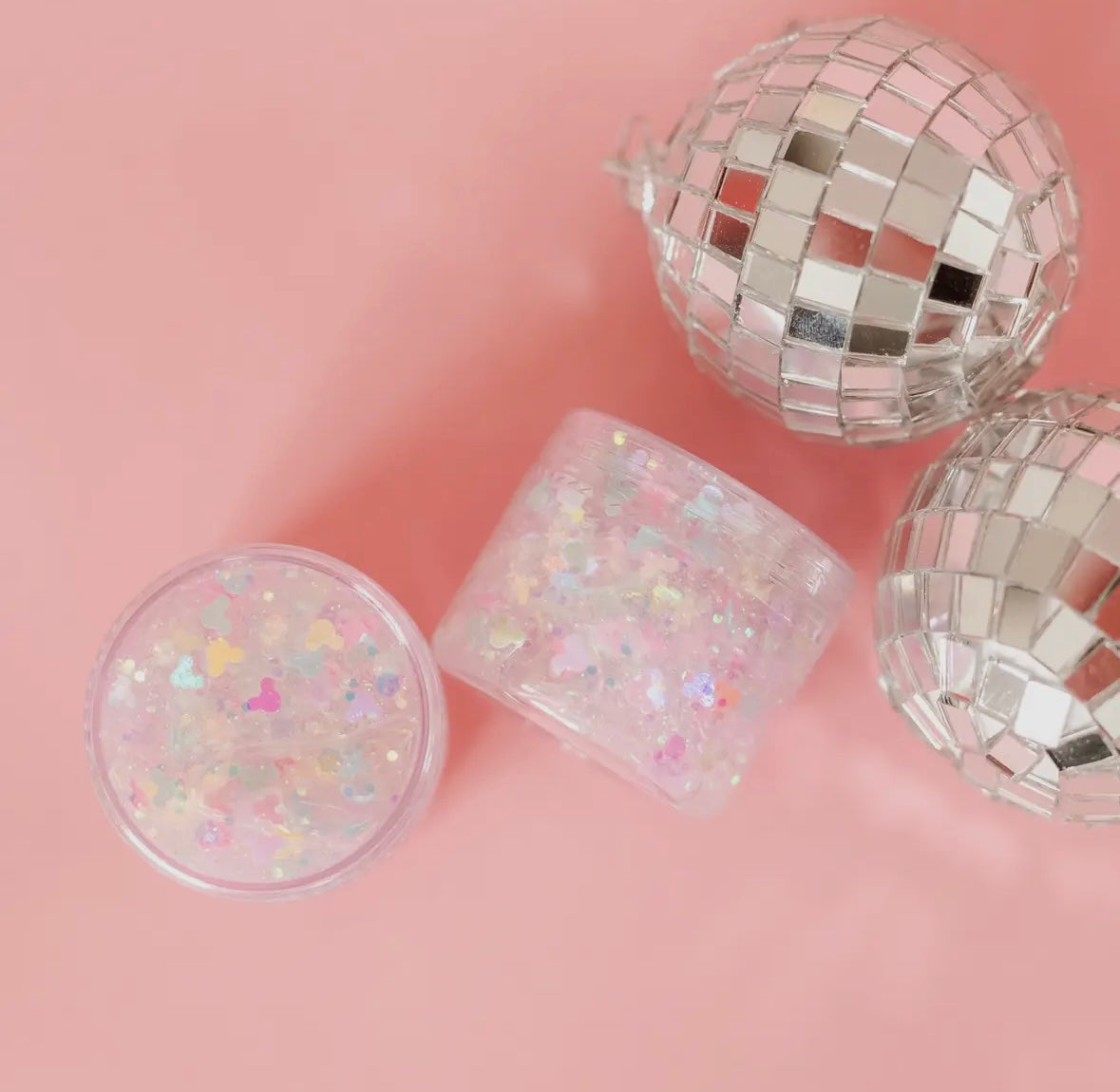 Pink Mouse Hair & Body Glitter