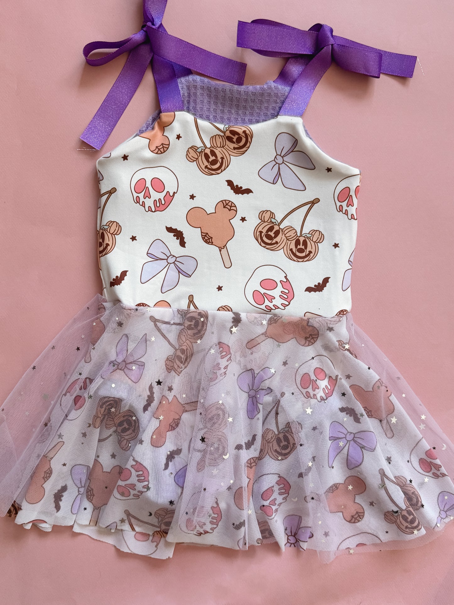 Exclusive Not So Scary Cherry Tulle Skirted Leo